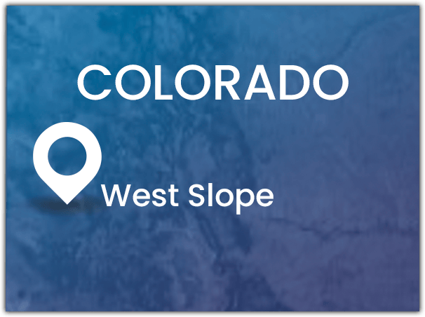 Map Colorado West Slope